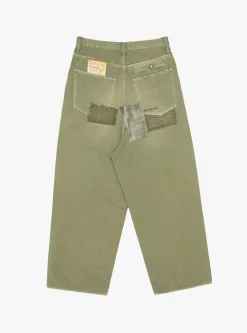 Katsuragi Port Baggy Pants Khaki<Kapital Best