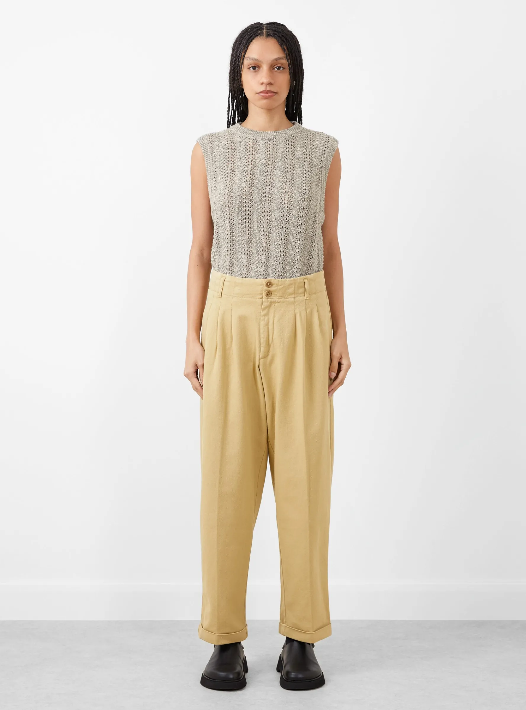 Keaton Trouser Sand<YMC Fashion
