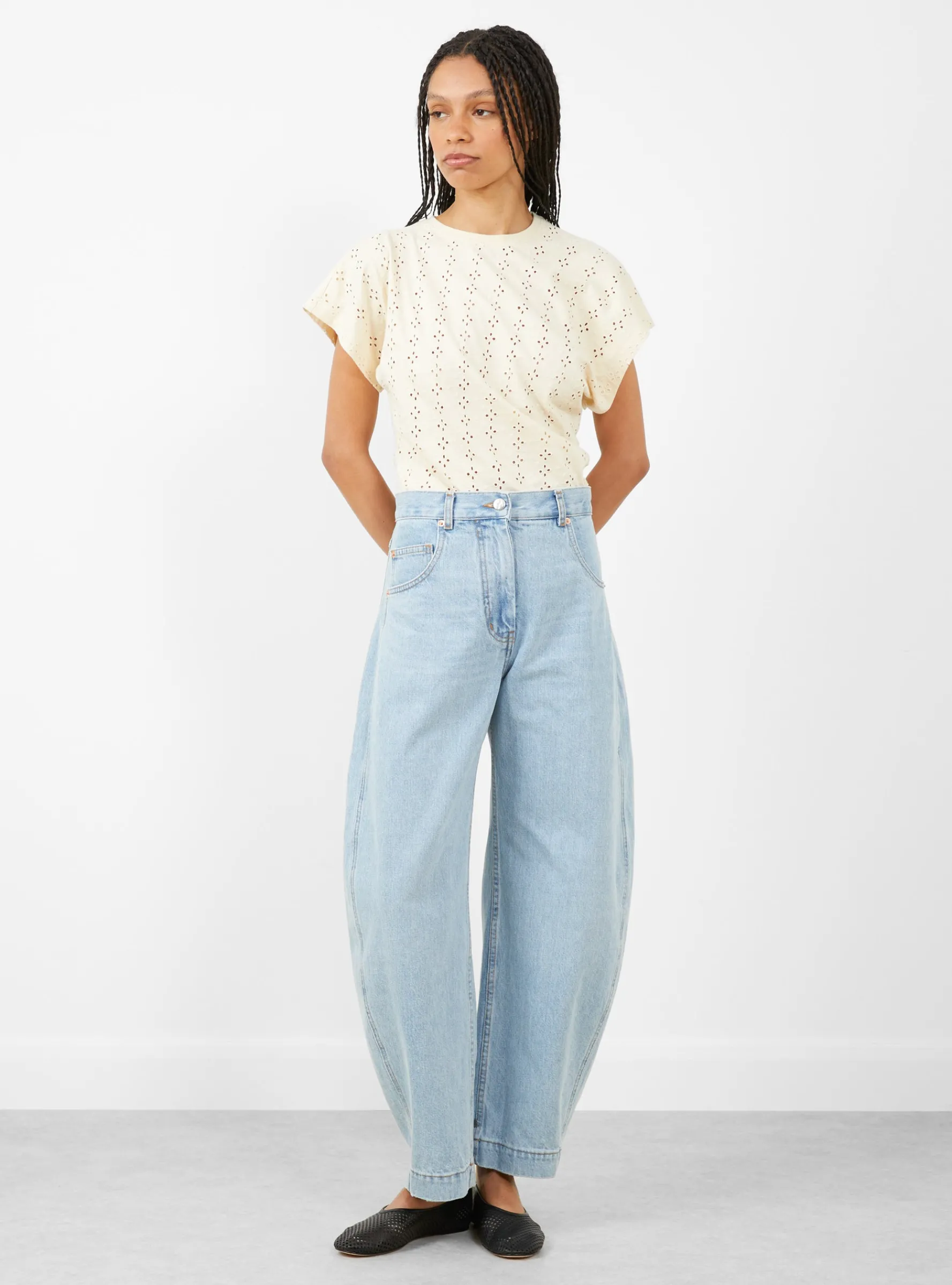 Keenan Jean Light Wash<Rachel Comey Hot