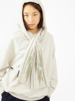 KESA Ortega-Print Hoodie Ecru<Kapital Fashion
