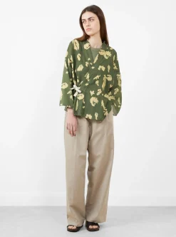Kimono Jacket Mint and Off White<Girls of Dust Fashion
