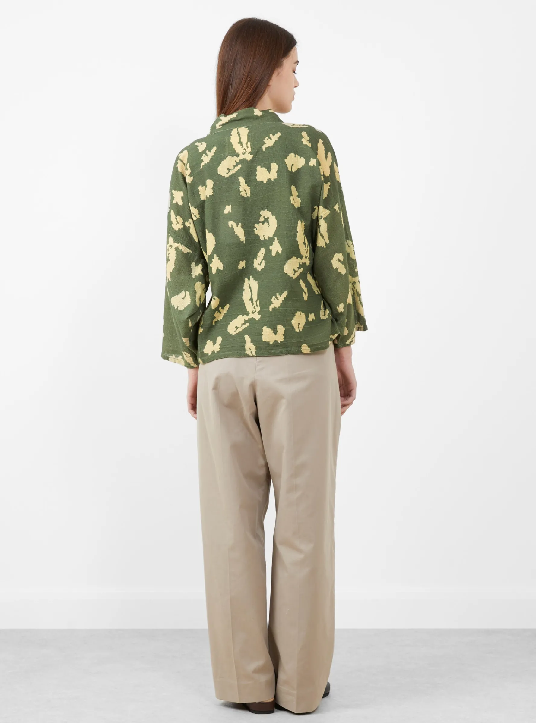 Kimono Jacket Mint and Off White<Girls of Dust Fashion