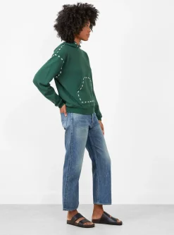 Knit Marionette Hoodie Green<Kapital Discount