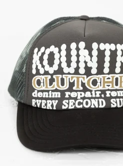 KOUNTRY Pearl Clutcher Truck Cap Grey & Black<Kapital New