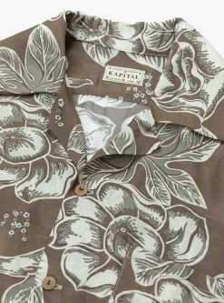 K&Z Anemone Wrangler Collar Shirt Brown<Kapital Discount