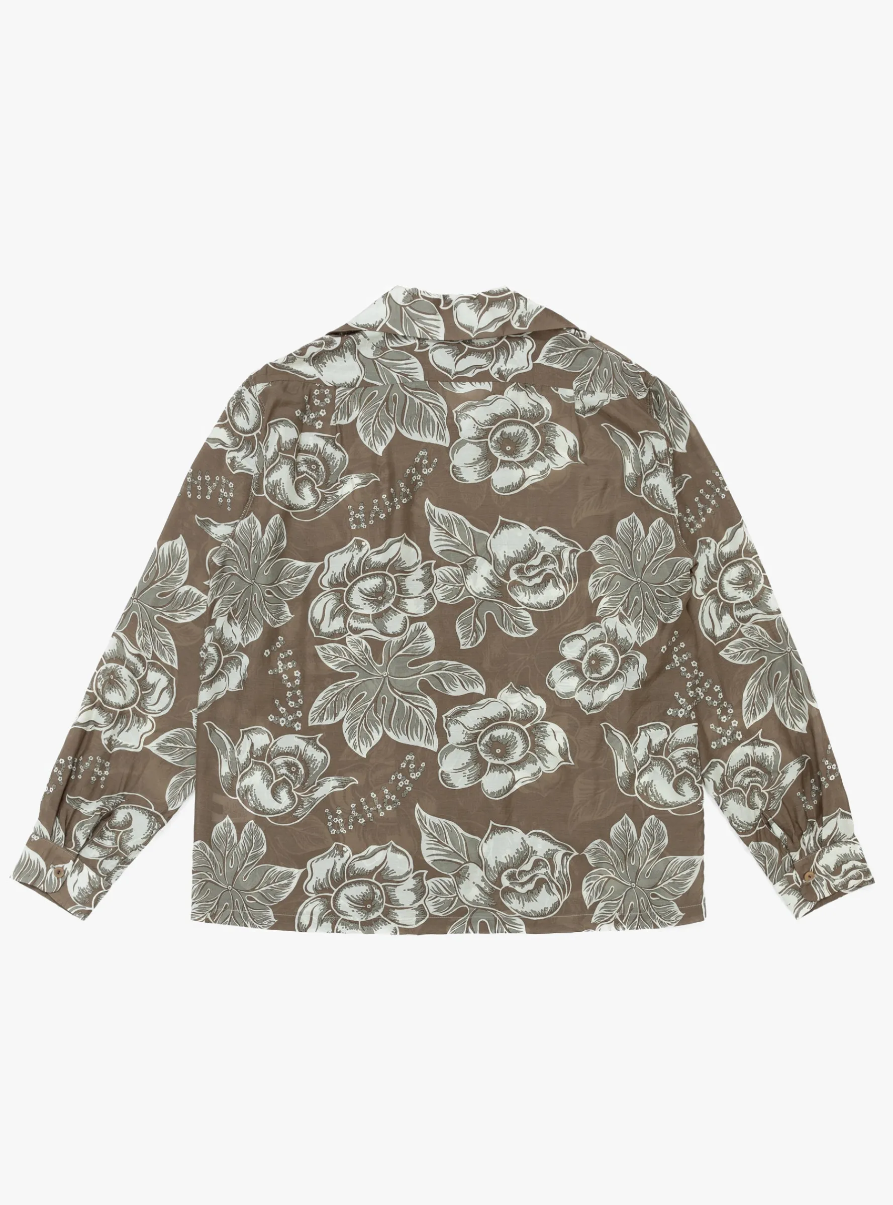 K&Z Anemone Wrangler Collar Shirt Brown<Kapital Discount