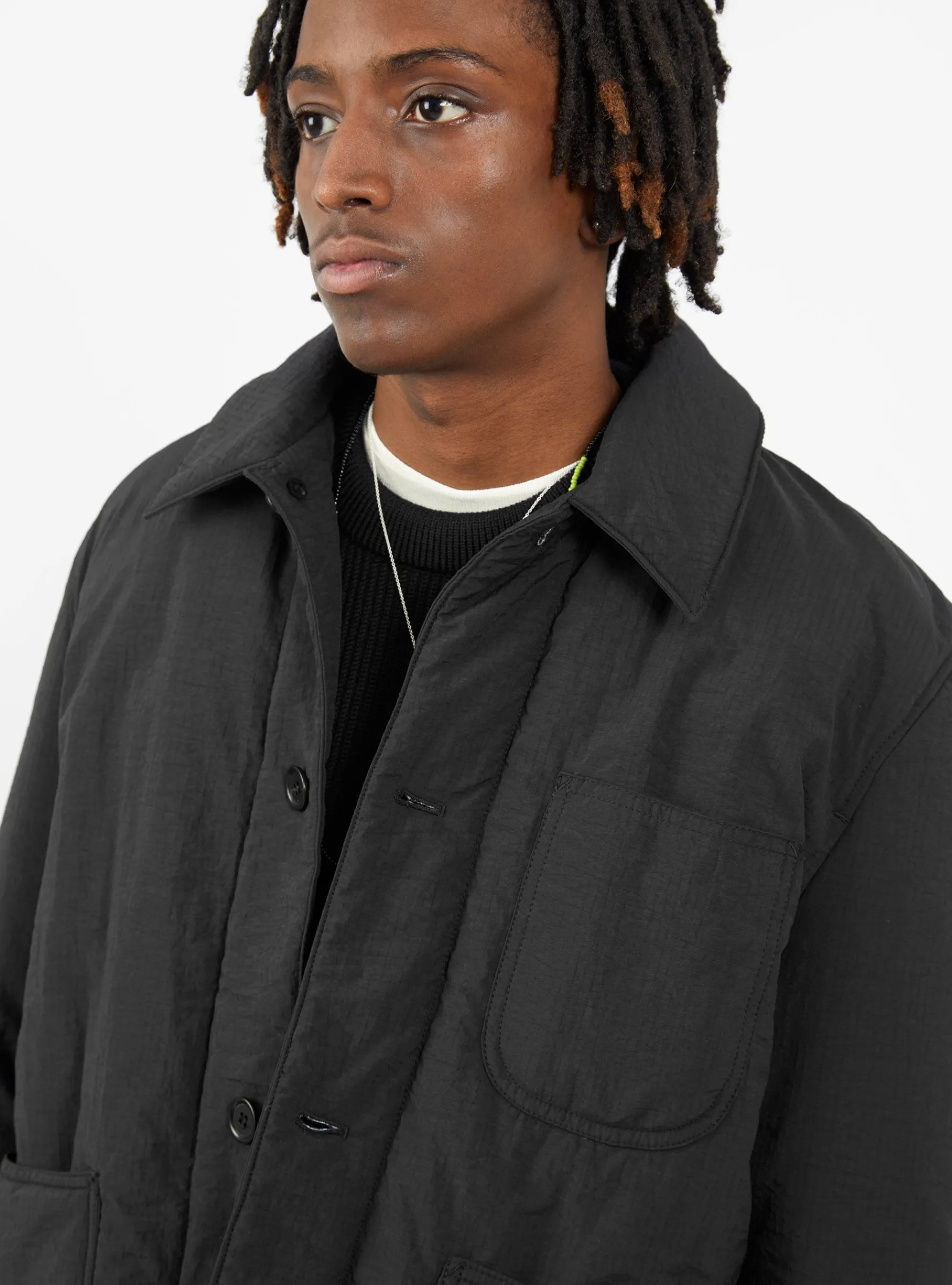 Labour Chore Jacket Black<YMC Online