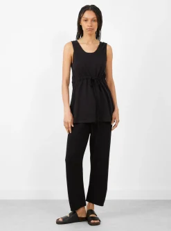 Laced Tank Top Black<Lauren Manoogian New