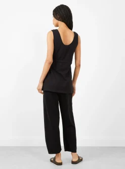 Laced Tank Top Black<Lauren Manoogian New