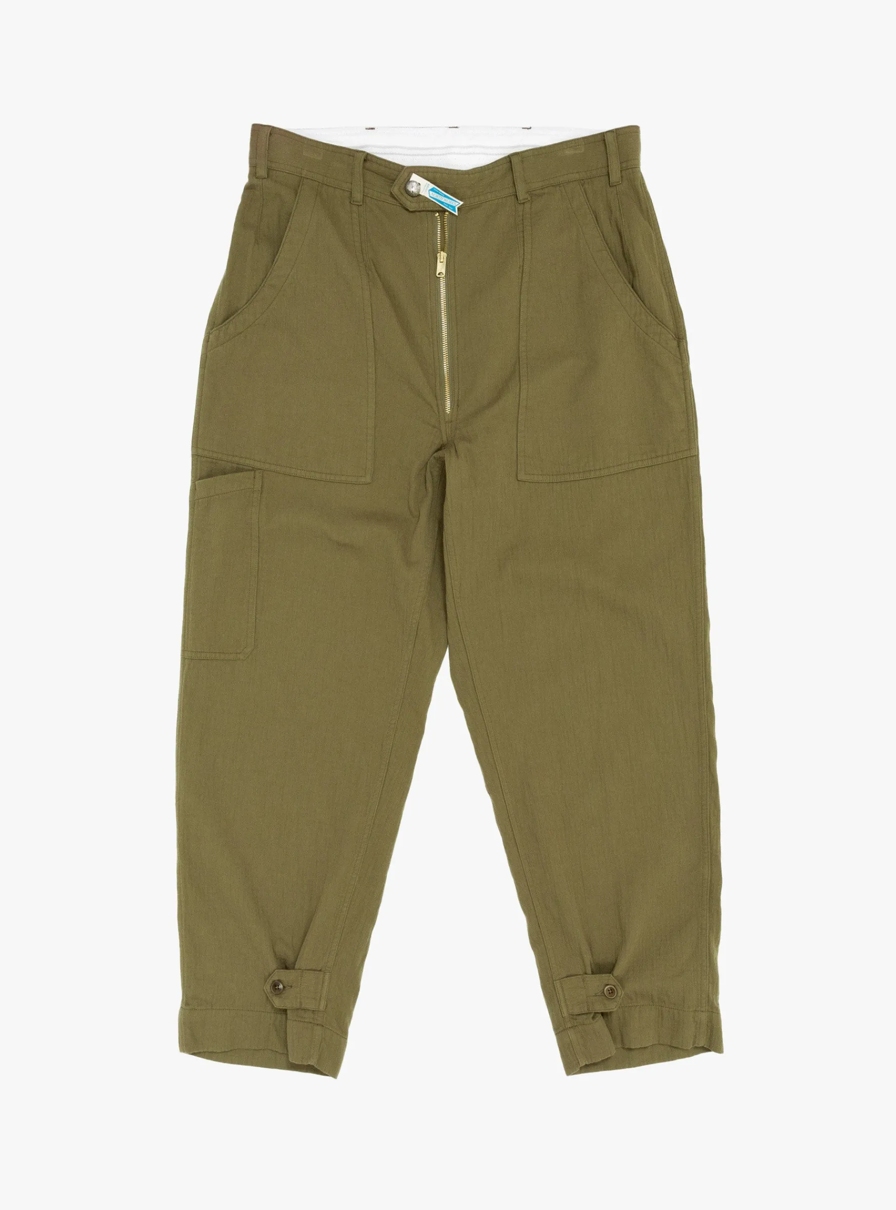 Land Pant Olive<TDR Fashion