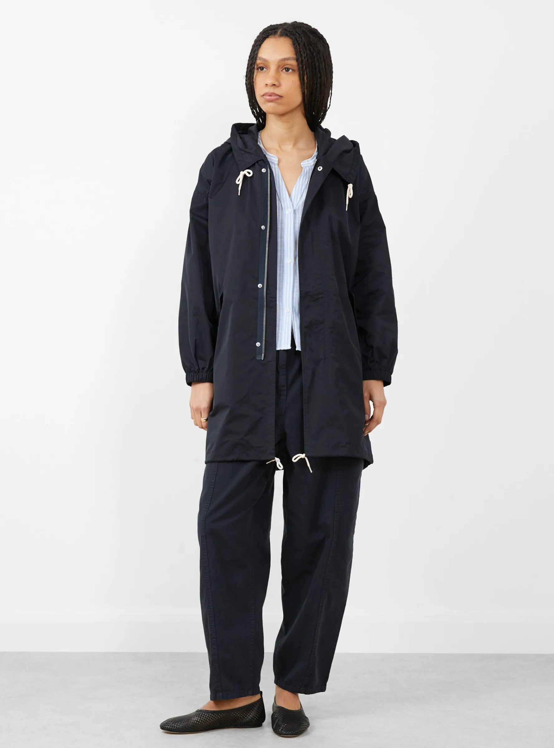 Laos Shell Parka Navy<Bellerose Outlet
