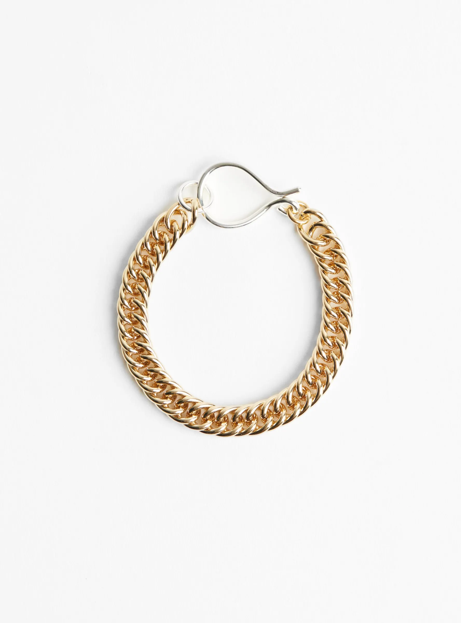 Large Hook Chain Bracelet Gold<BEATRIZ PALACIOS Fashion