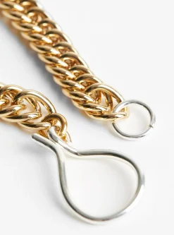 Large Hook Chain Bracelet Gold<BEATRIZ PALACIOS Fashion