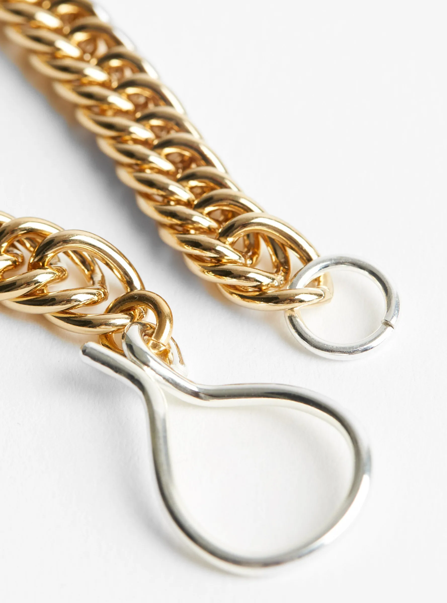 Large Hook Chain Bracelet Gold<BEATRIZ PALACIOS Fashion