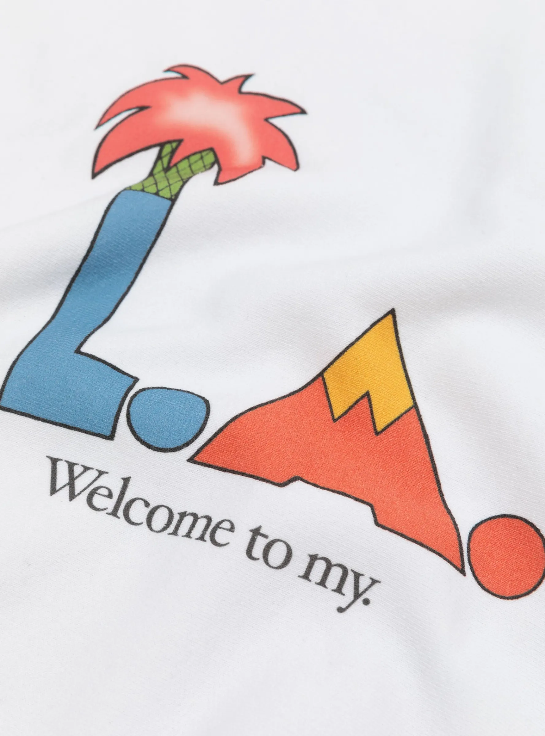LA Sweatshirt White<TDR Online
