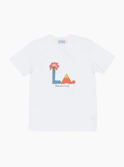LA T-Shirt White<TDR Outlet