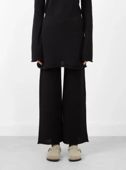 Layer Knit Pants Black<Lauren Manoogian Clearance