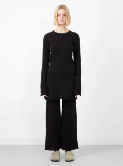Layer Knit Pants Black<Lauren Manoogian Clearance