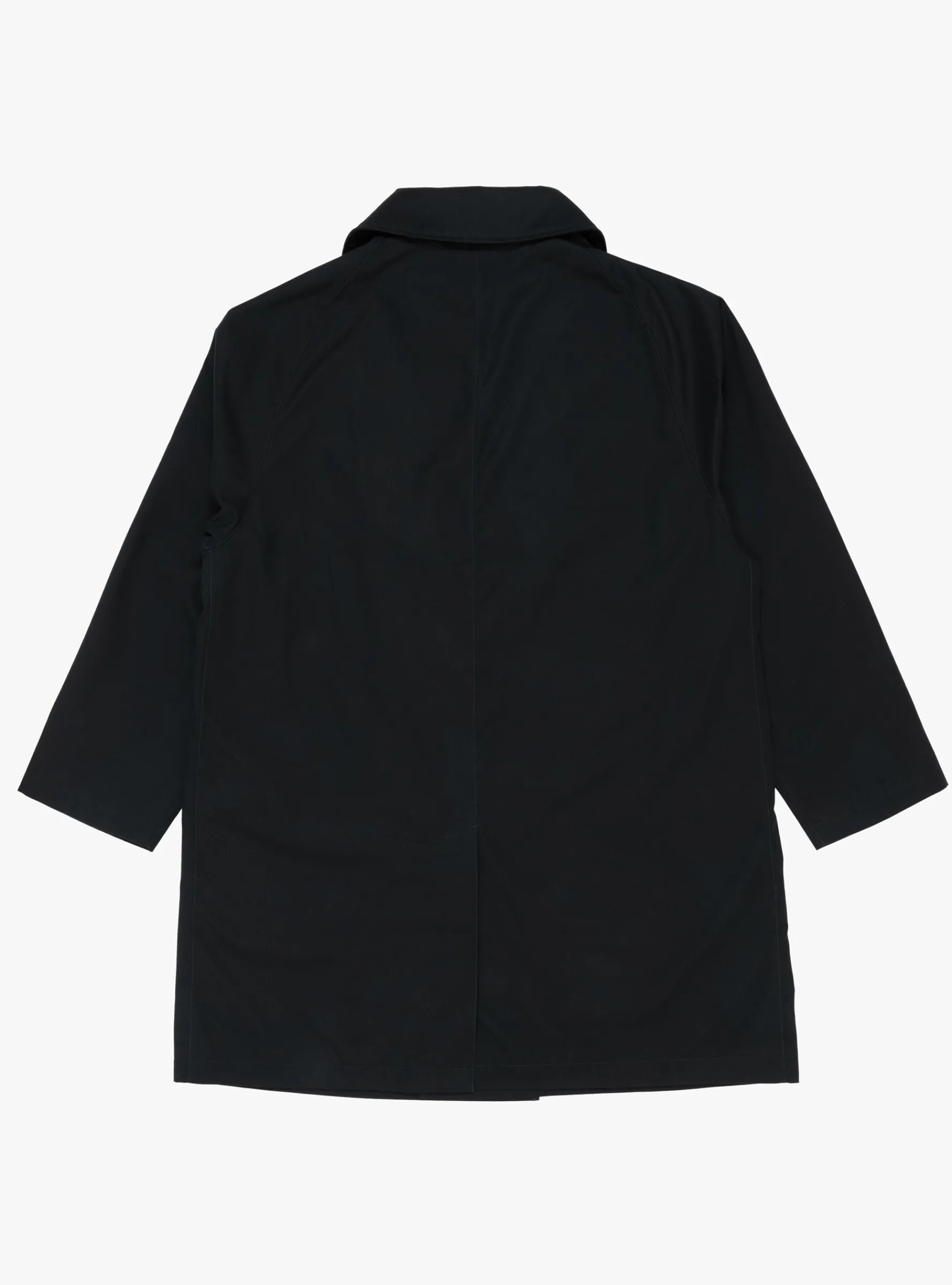 2L Cotton GORE-TEX Balmacaan Coat Navy<nanamica Fashion