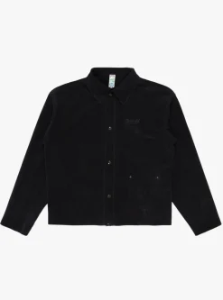 Leather Welding Jacket Navy<TDR Sale