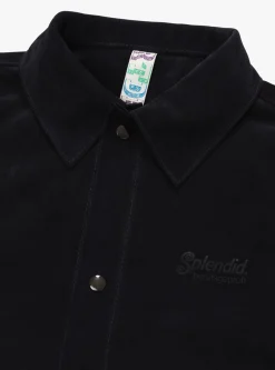 Leather Welding Jacket Navy<TDR Sale
