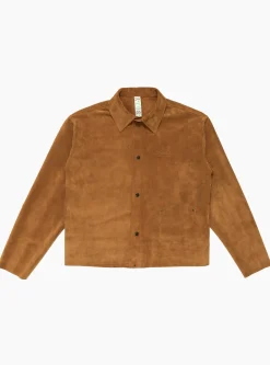 Leather Welding Jacket Tan<TDR Sale