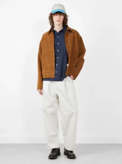 Leather Welding Jacket Tan<TDR Sale