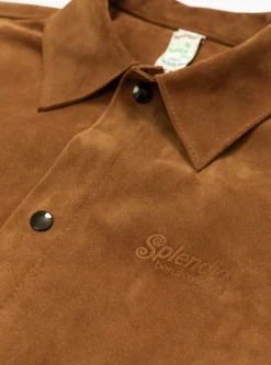 Leather Welding Jacket Tan<TDR Sale