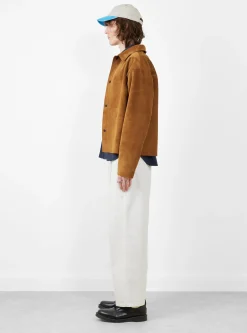 Leather Welding Jacket Tan<TDR Sale