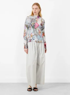 Lee Pleated Top Maria Blue<Julia Heuer New