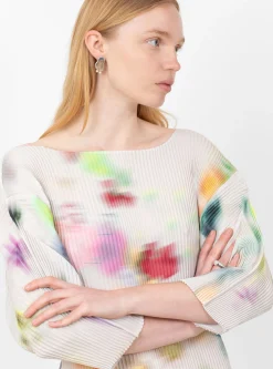 Leila Pleated Dress Mayu White<Julia Heuer Fashion