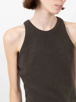 Leisure Tank Top Dark Brown<mfpen Best