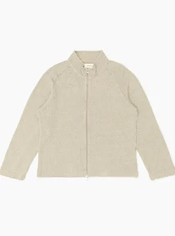 Leisure Zip Up Sweater Oatmeal<mfpen Online