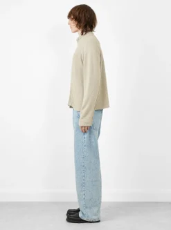 Leisure Zip Up Sweater Oatmeal<mfpen Online