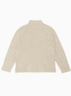 Leisure Zip Up Sweater Oatmeal<mfpen Online
