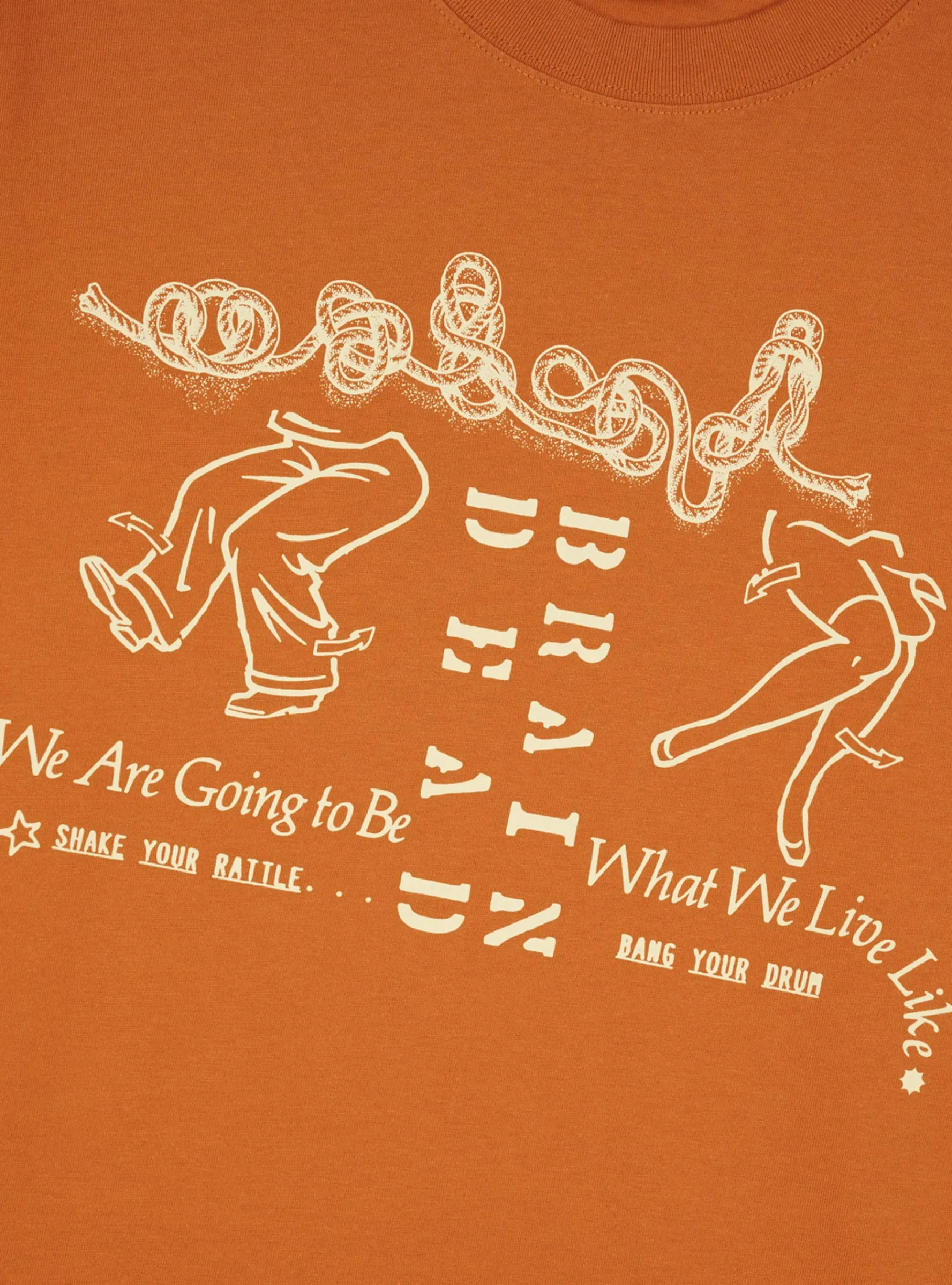 Life Beyond T-shirt Rust<Brain Dead Outlet