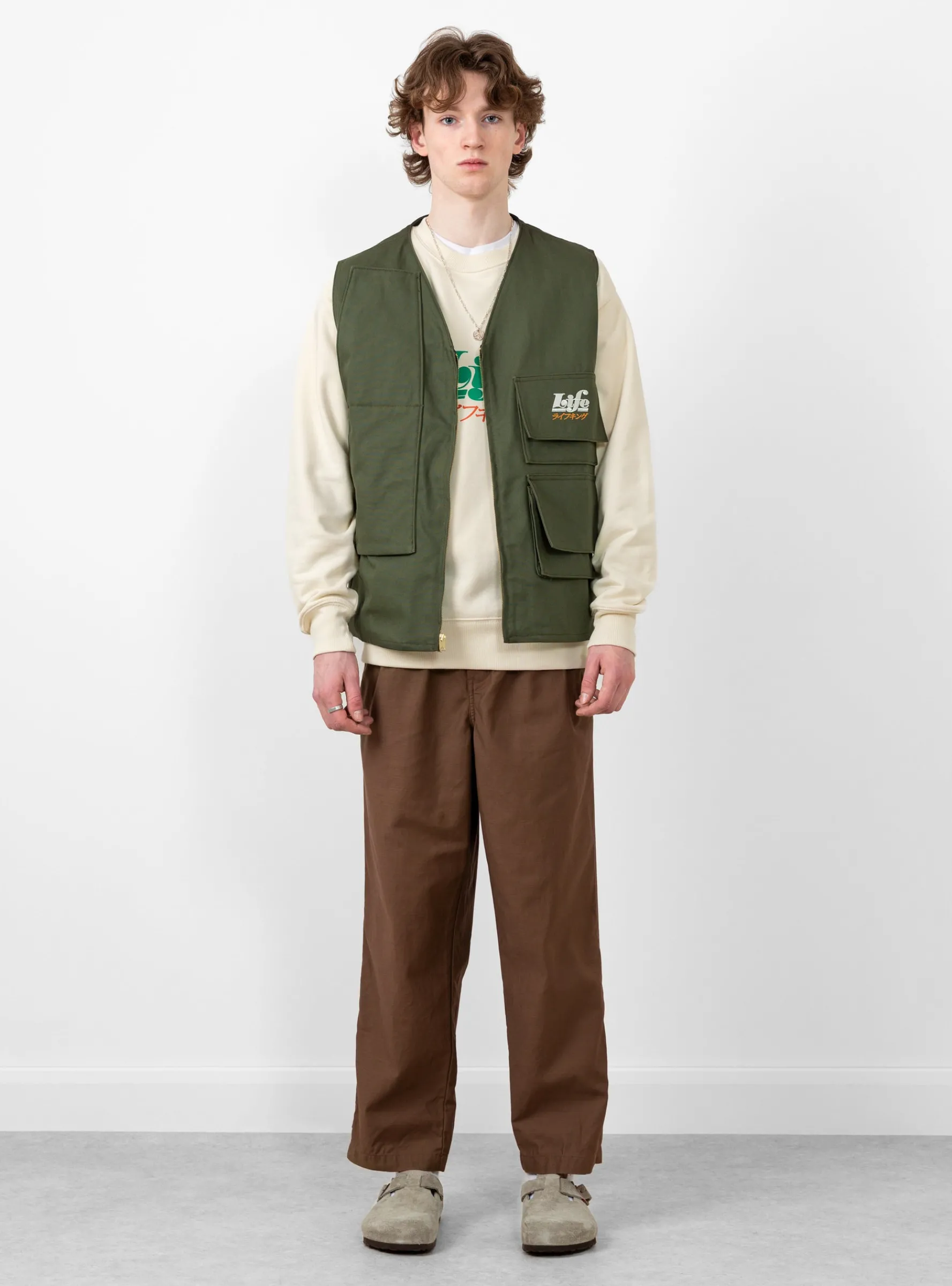 Life Vest Olive<Garbstore Outlet