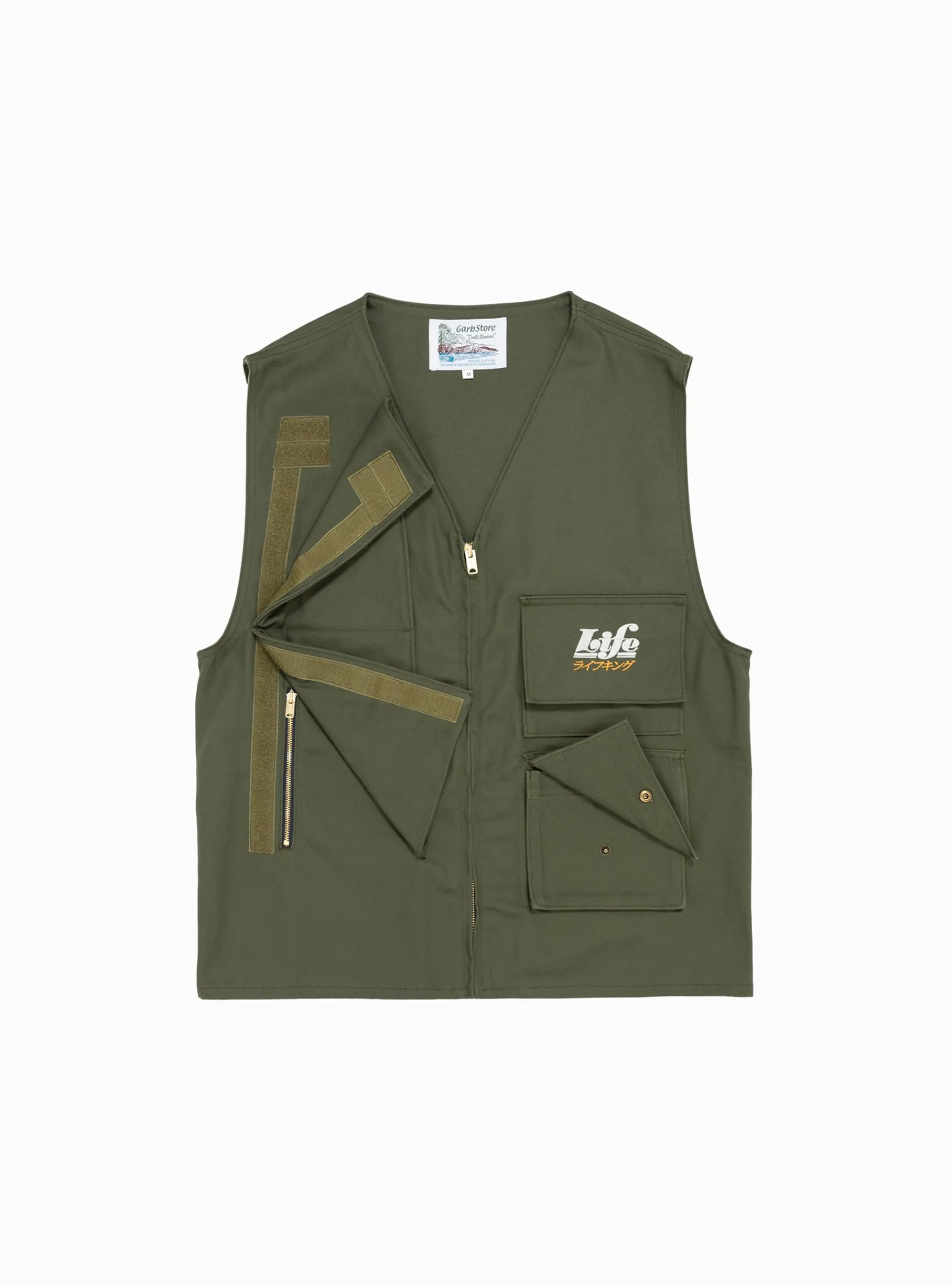Life Vest Olive<Garbstore Outlet
