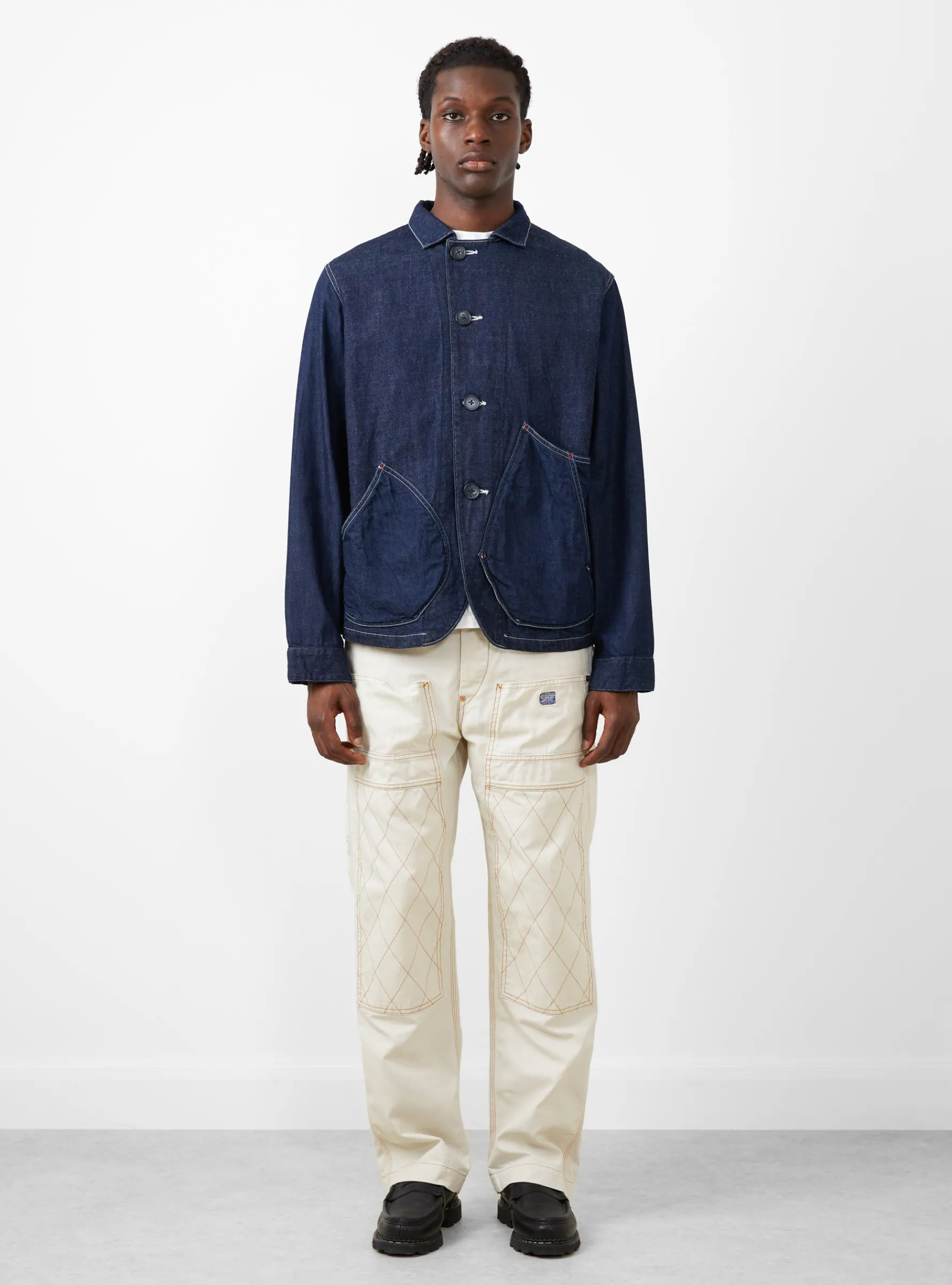 Light Canvas Lumber Pants Ecru<Kapital Fashion