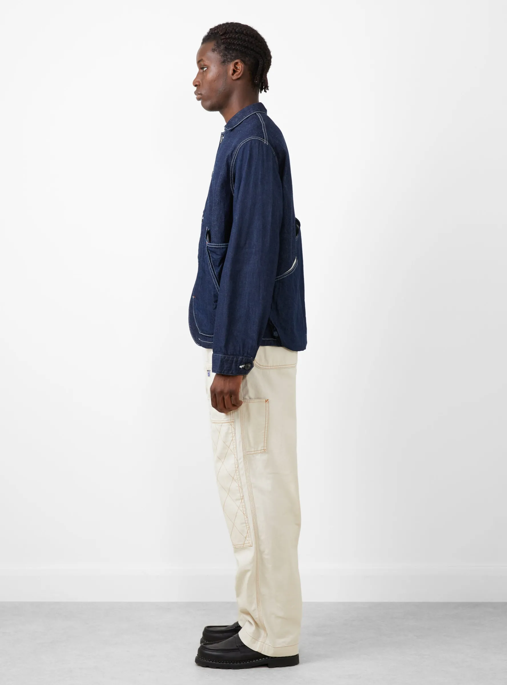 Light Canvas Lumber Pants Ecru<Kapital Fashion
