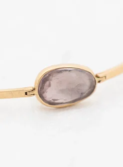 Light Pink Tourmaline Articulated Bracelet Gold<Celine Daoust Fashion