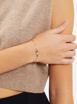 Light Pink Tourmaline Articulated Bracelet Gold<Celine Daoust Fashion