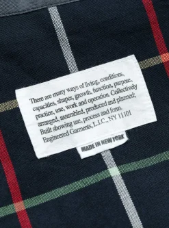 Loiter Jacket Navy Windowpane<Engineered Garments New