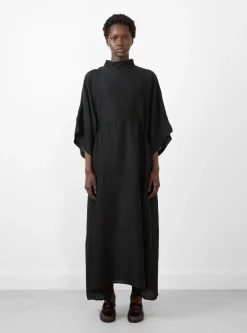 Long Very Turtle Dress Black<Henrik Vibskov Sale