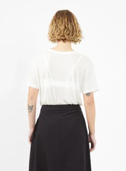 Loose T-shirt Undyed<Baserange Fashion