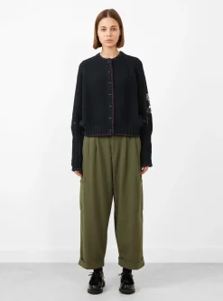 Lotus Cardigan Black<YMC Hot