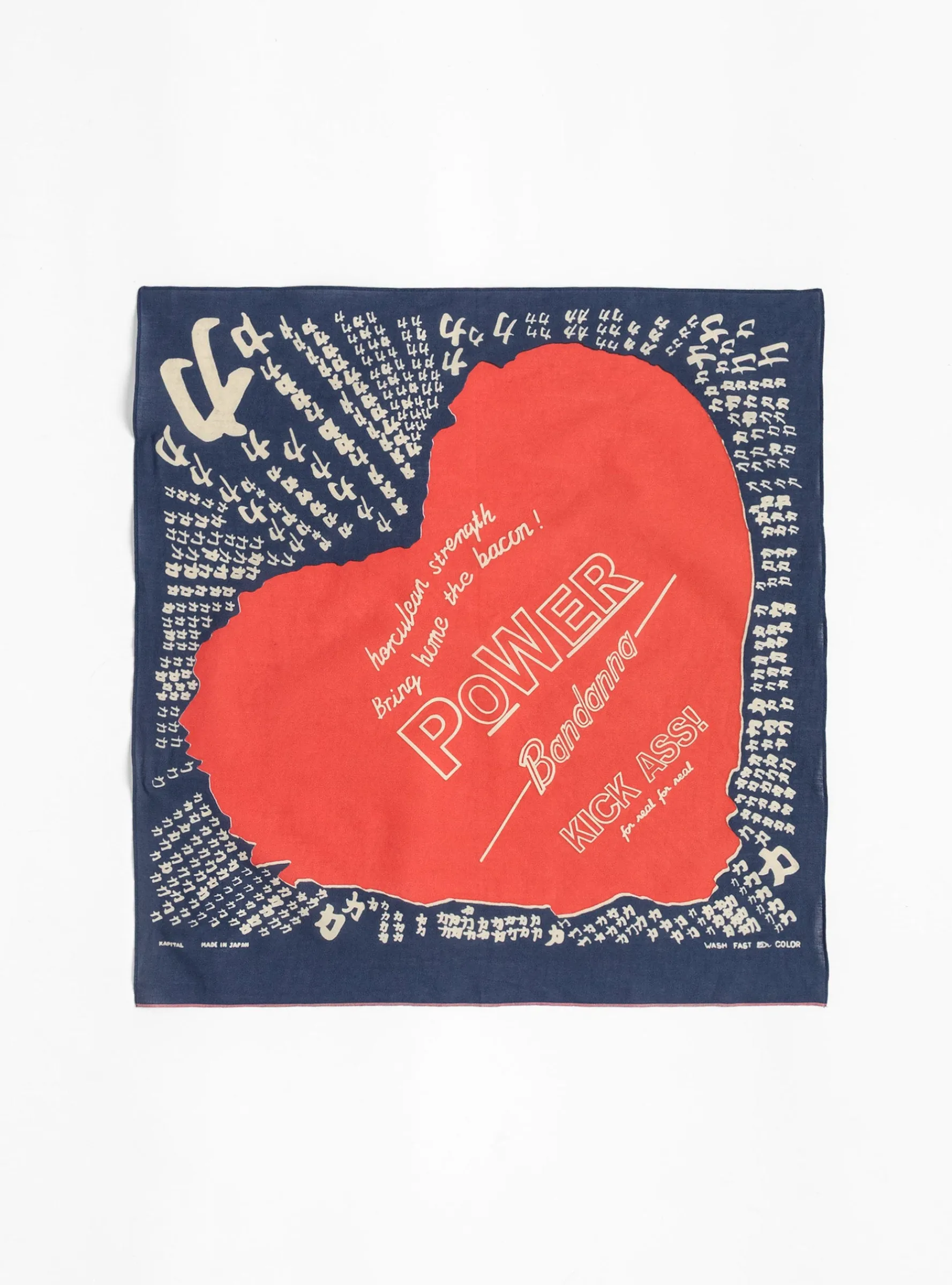 Love Power Bandana Navy<Kapital Sale