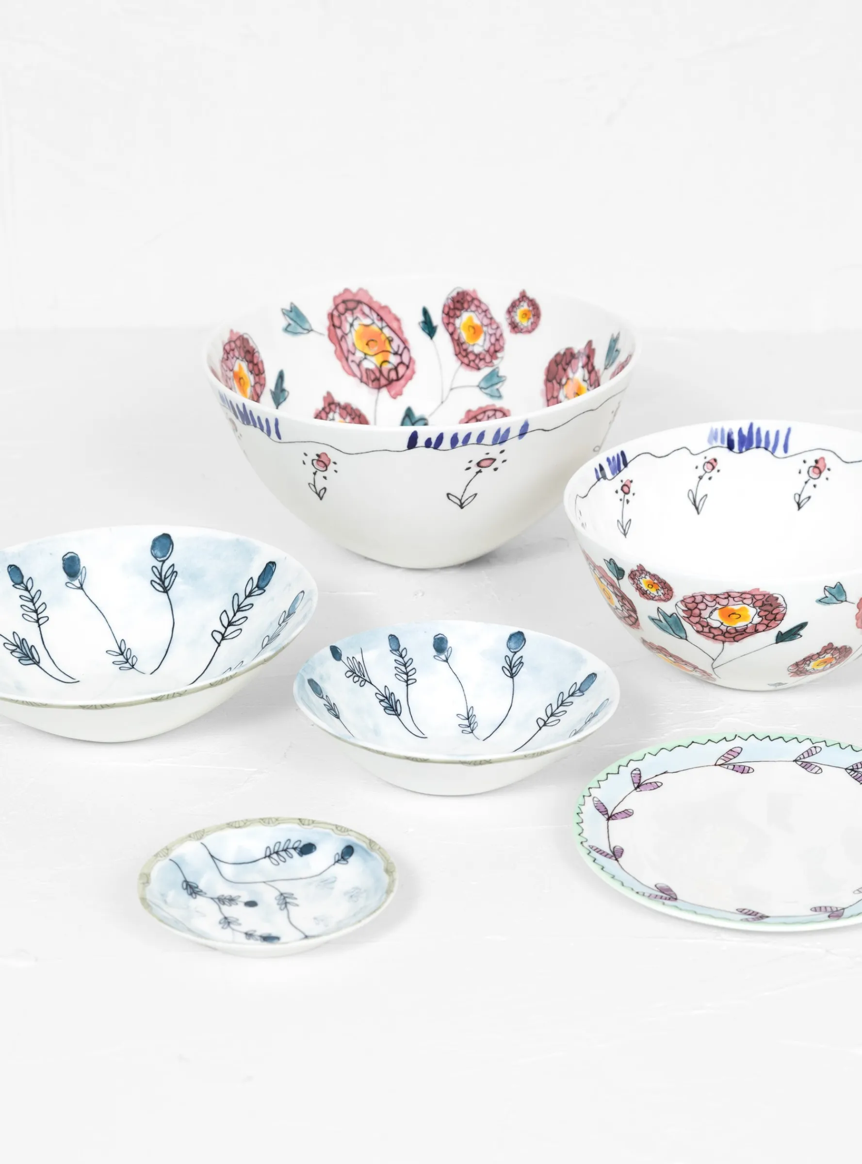 Low Bowl S Mirtillo Tea Set<Serax Hot