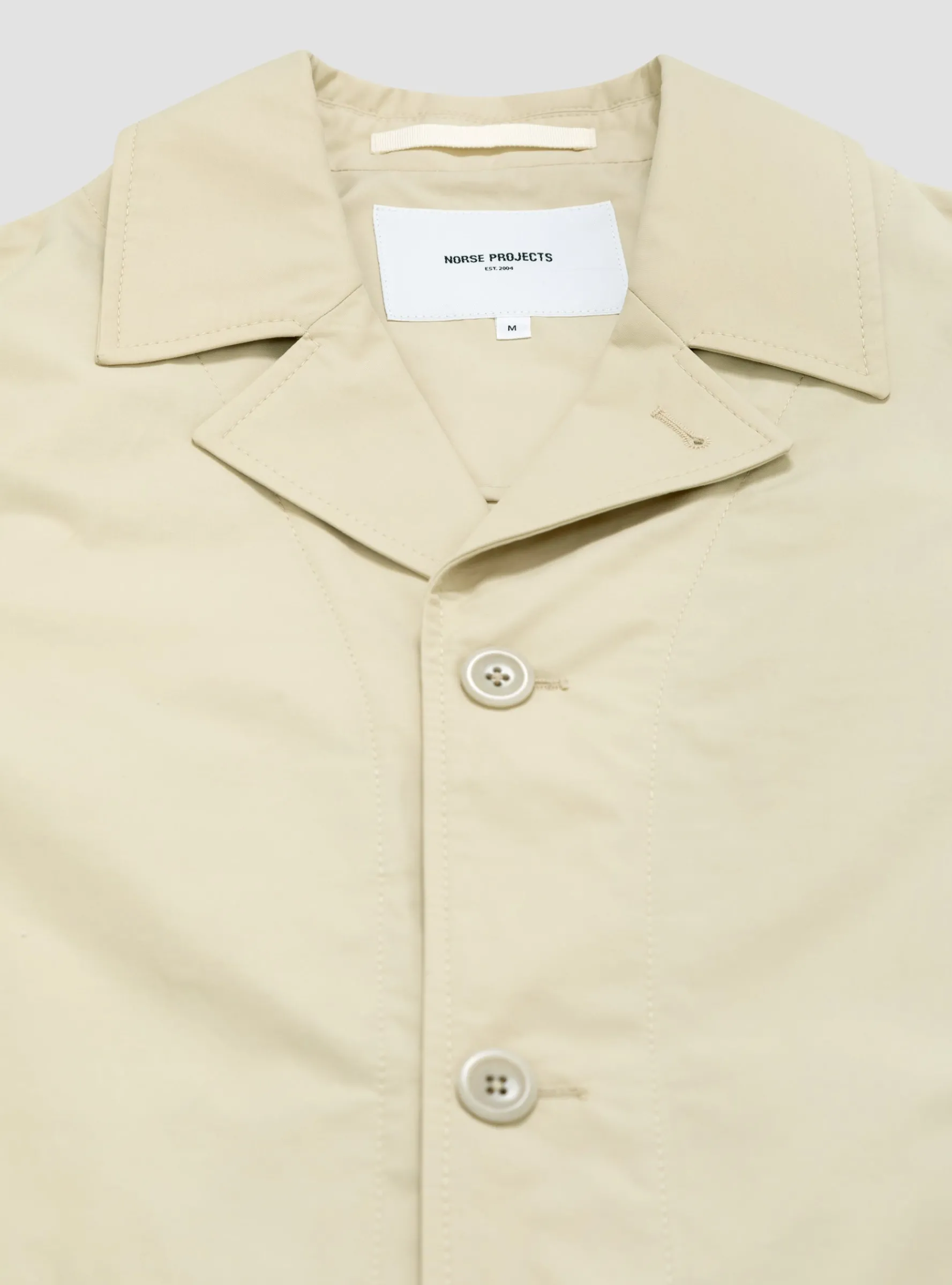 Made 60/40 Cotton Nylon Jacket Oatmeal<Norse Projects Online