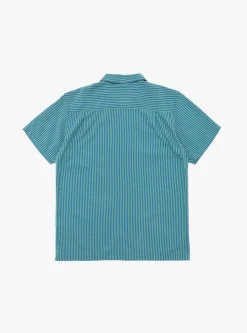Malick Shirt Lyocell Blue/Green<YMC Best